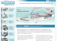 Desktop Screenshot of mantlepackaging.co.uk